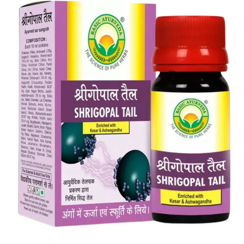 Basic Ayurveda Shri Gopal Tail - Grab2buy