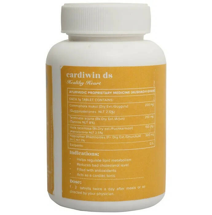 Baidyanath Jhansi Ayurvedant Cardiwin DS Tablets - Grab2buy