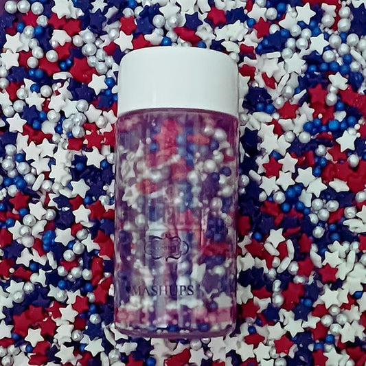 Confect Patriotic Sprinkles for Decoration 06