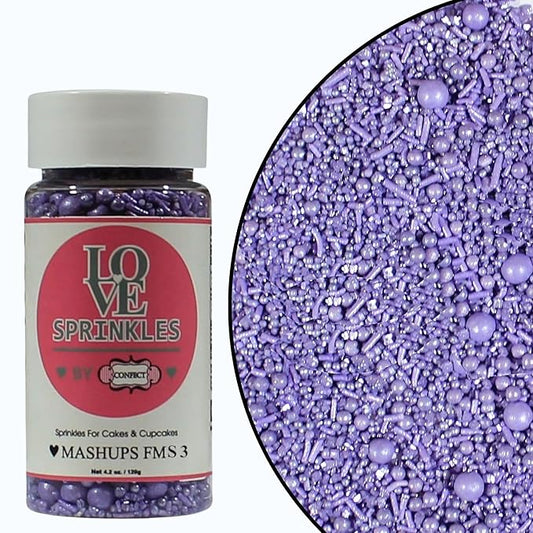 Confect Lavender | Sprinkles Bottle for Decoration Bottle