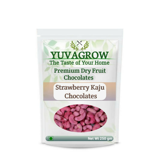 Yuvagrow Strawberry Kaju Chocolates Grab2Buy Yuvagrow Grab2Buy