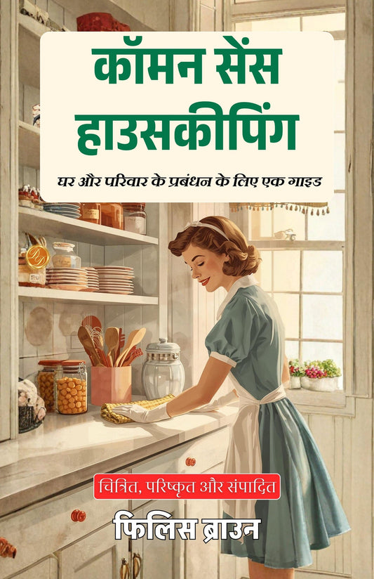 Co (Mm) On Sense Housekeeping In Hindi (Translated, Illustrated, Refined & Edited) By Phillis Browne (कॉमन सेंस हाउसकीपिंग)
