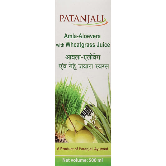 Patanjali Amla Aloevera with Wheat Grass Juice Grab2Buy Patanjali Grab2Buy