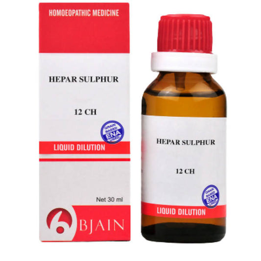 Bjain Homeopathy Hepar Sulphur Dilution - Grab2buy