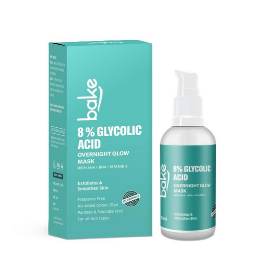 Bake 8% Glycolic Acid Overnight Glow Mask Serum Grab2Buy Bake Grab2Buy
