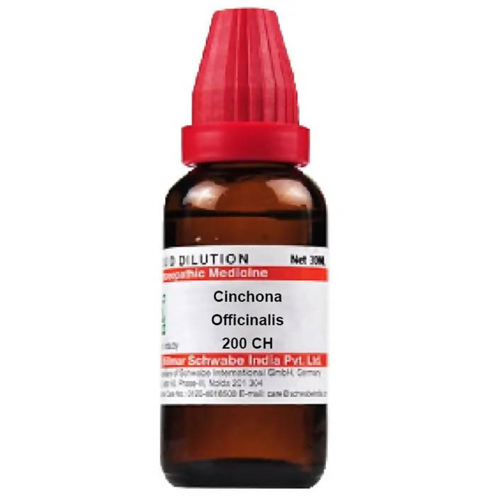 Dr. Willmar Schwabe India Cinchona Officinalis Dilution - Grab2buy