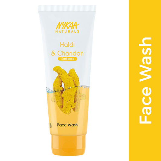 Nykaa Anti-Acne Face Wash With Salicylic Acid, Tea Tree & Neem - For Oily & Acne Prone Skin - Haldi Chandan