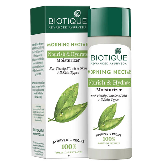 Biotique Bio Morning Nectar Visibly Flawless Skin Moisturizer Grab2Buy Biotique Grab2Buy