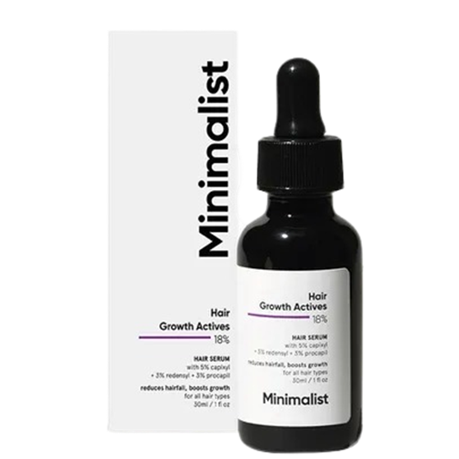 Minimalist Hair Growth Actives 18% Hair Serum Grab2Buy Minimalist Grab2Buy