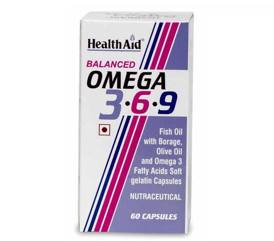 HealthAid Balanced Omega 3.6.9 Capsules - Grab2buy
