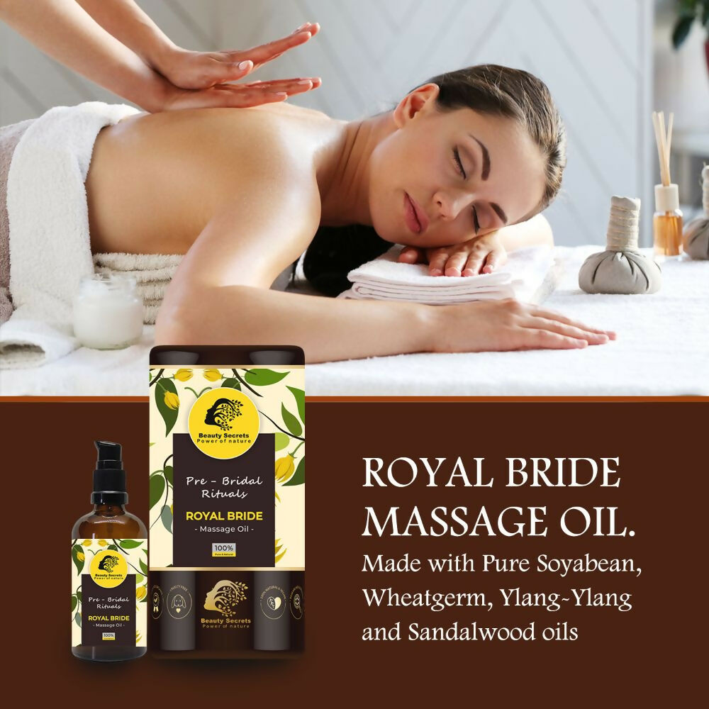 Beauty Secrets Royal Bride Body Massage Oil - Grab2buy