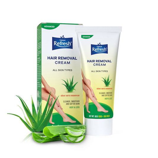 Torque's Refresh Hair Removal Cream With Aloe Vera Essence