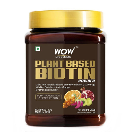 WOW Life Science Plant-Based Biotin Powder Grab2Buy Wow Skin Science Grab2Buy