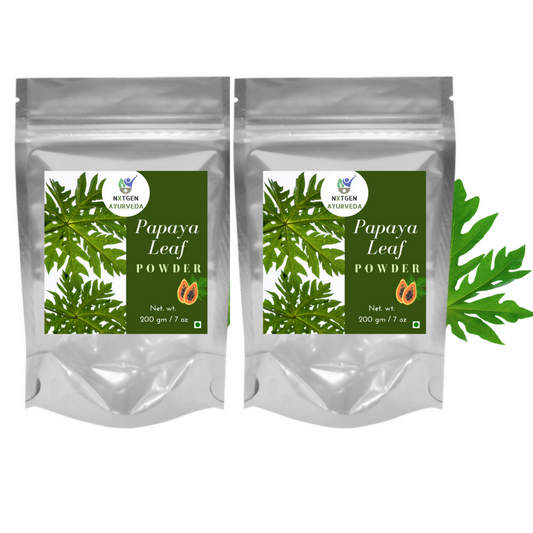 Nxtgen Ayurveda Papaya Leaf Powder - Grab2buy