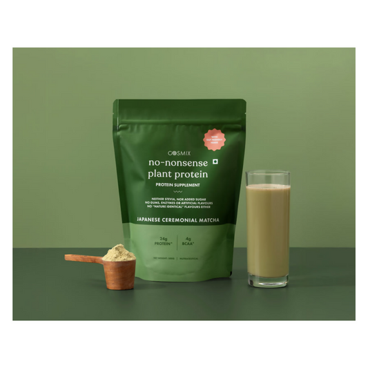 Cosmix No Nonsense Plant Protein Japanese Ceremonial Matcha Grab2Buy Cosmix Grab2Buy