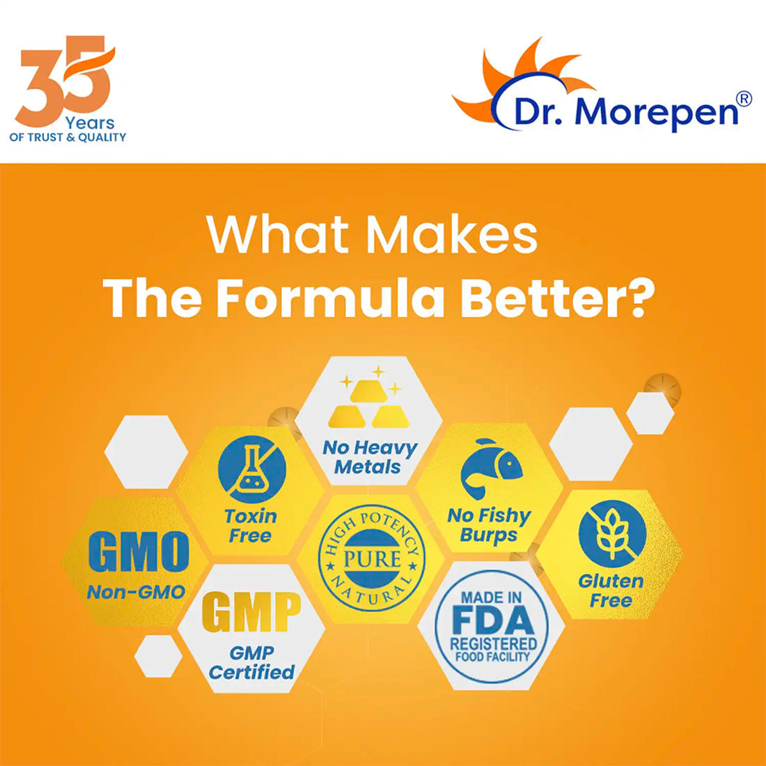 Dr. Morepen Cod Liver Oil Softgels - Grab2buy