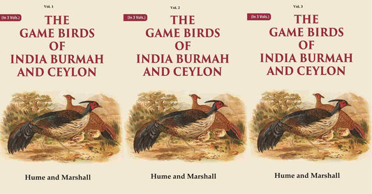 The Game Birds of India Burmah And Ceylon 3 Vols. Set - Gyan Books
