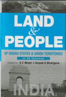 Land and People of Indian States & Union Territories (India) Vol. 1st - Gyan Books