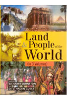 Land and People of the World 3 Vols. Set - Gyan Books