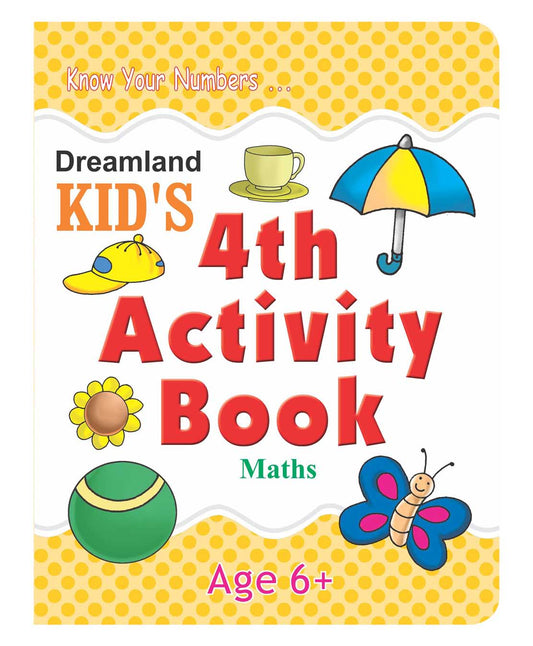 Dreamland Kid's 4th Activity Book - Maths