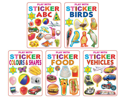 Dreamland Play With Sticker - Pack (5 Titles)