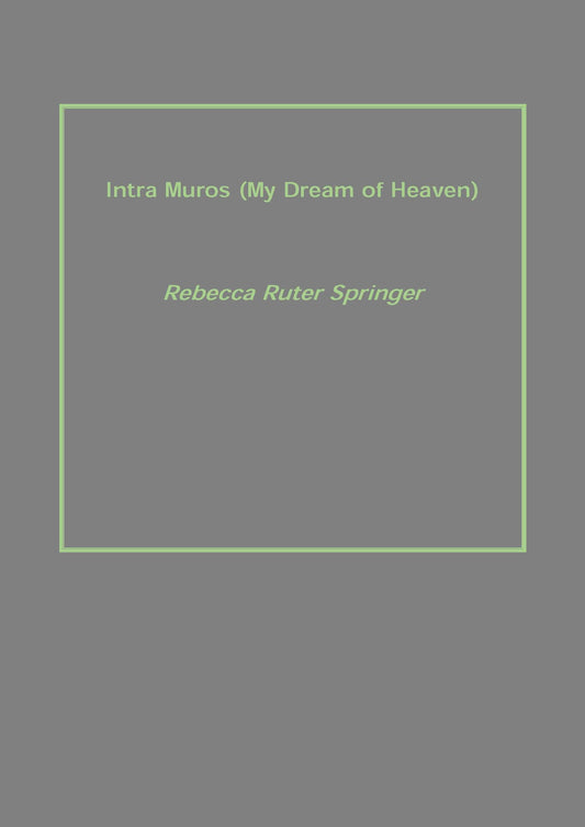Intra Muros (My Dream of Heaven) - Gyan Books