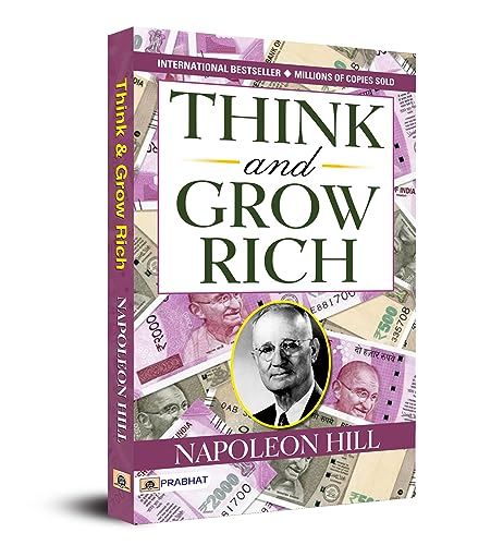 Think And Grow Rich थिंक एंड ग्रो रिच अंग्रेजी- Wealth Management Goal Achievement Strategies And Success Philosophy Development Book In Original Translated Edition By Napoleon Hill-Napoleon Hill Grab2Buy Prabhat Prakashan Grab2Buy