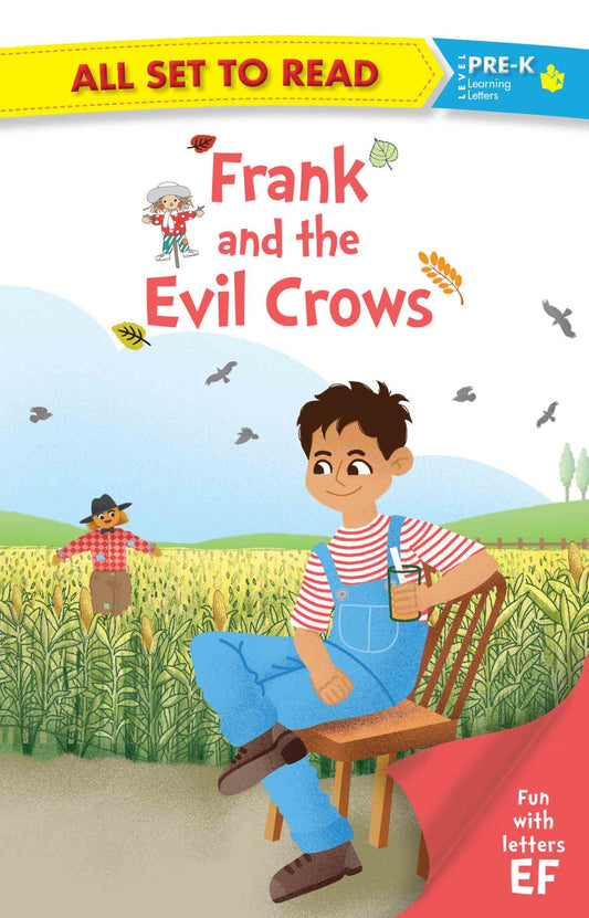 All set to Read fun with Letter EF Frank and the Evil Crows - Om Books