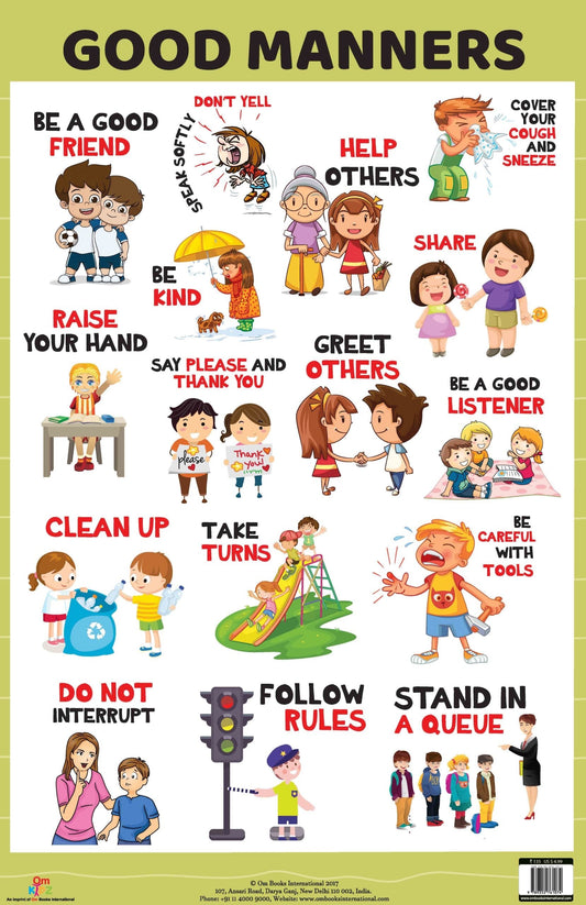 Good Manners : Charts - Om Books