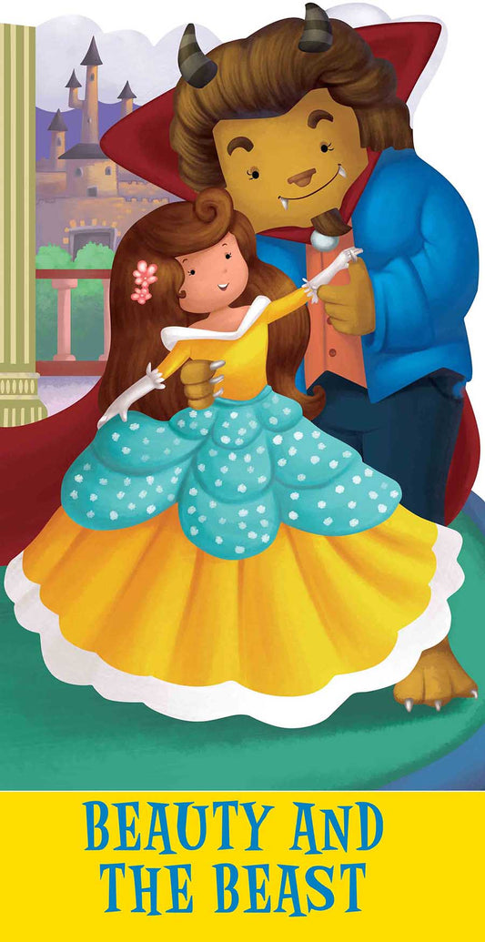 Beauty and The Beast : Cutout Story Book - Om Books