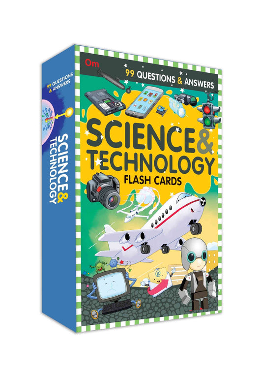 99 Question & Answers Science and Technology Flash Cards - Om Books
