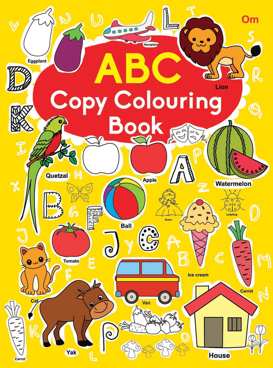 ABC Copy Colouring Book - Om Books