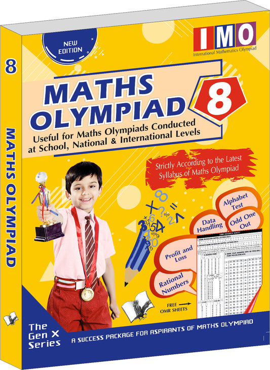 International Maths Olympiad - Class 8(With OMR Sheets) by Prasoon Kumar