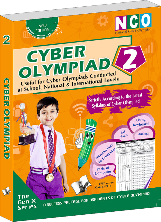 National Cyber Olympiad - Class 2(With OMR Sheets) by Shikha Gupta