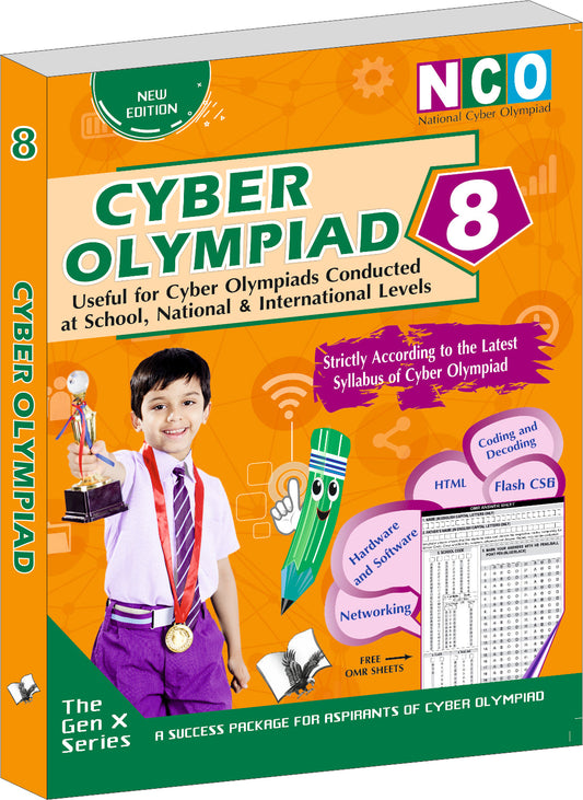 National Cyber Olympiad - Class 8 (With OMR Sheets) by Anita Gaur