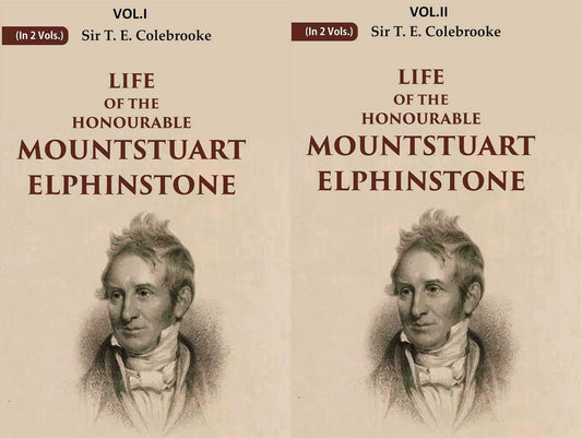 Life of the Honourable Mountstuart Elphinstone 2 Vols. Set - Gyan Books