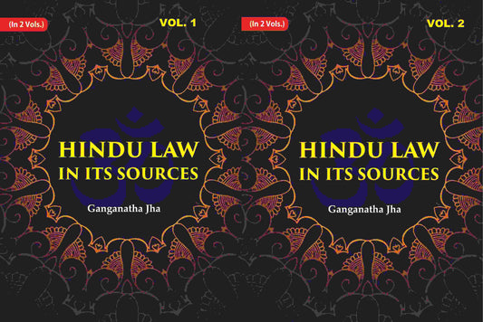 Hindu Law in its Sources 2 Vol. Set - Gyan Books