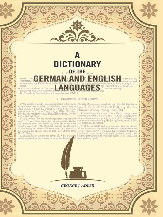 A Dictionary of the German and English Languages - Gyan Books