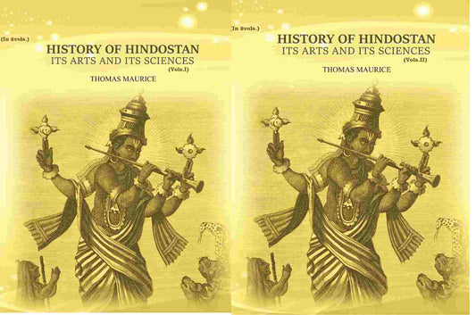 History of Hindostan: its Arts and its sciences. (2 Vols. Set) - Gyan Books
