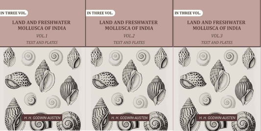 Land and fresh water Mollusca of India: Including South Arabia, Baluchistan, Afghanistan, Kashmir (3 Vols. Set (Text and Plates)) - Gyan Books