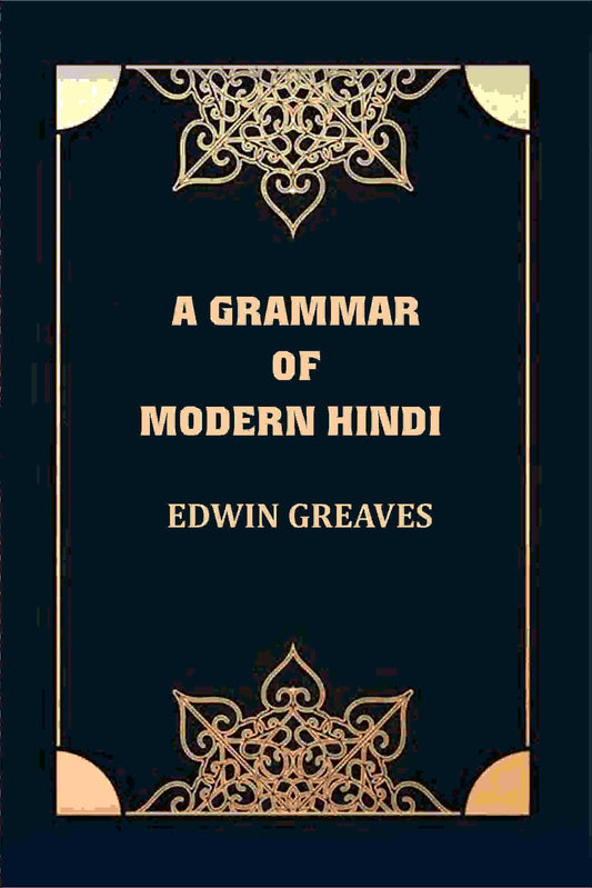 A Grammar of Modern Hindi - Gyan Books