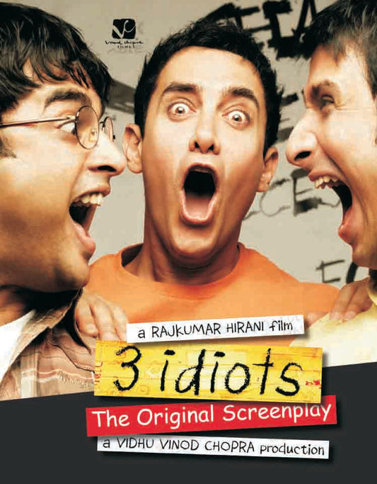 3 Idiots : The Original Screenplay by Vinod Chopra - Om Books - Distacart
