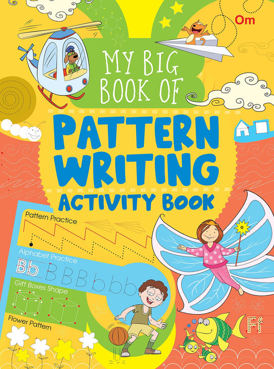 My Big Book of Pattern Writing Activity Book - Om Books
