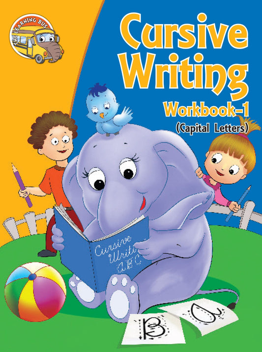 Cursive Writing Capital Letters Workbook - Om Books