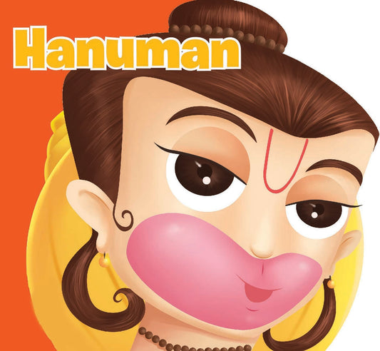 Hanuman : Cutout Board Book - Om Books