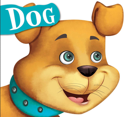 Dog : Cutout Board Book - Om Books