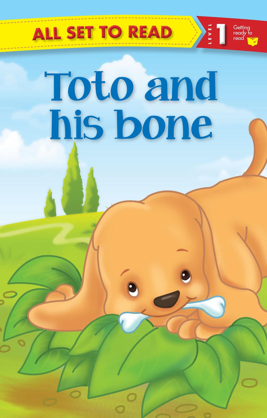 All set to Read Readers Level 1 Toto and his Bone - Om Books