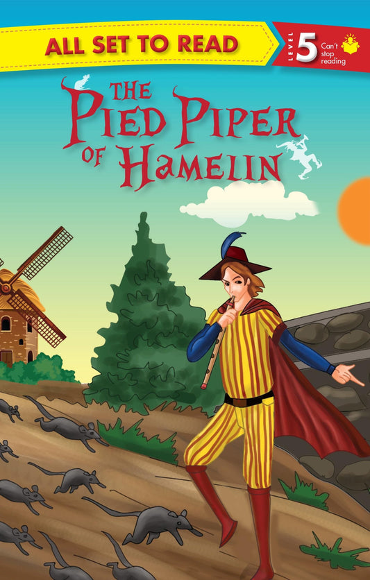 All set to Read Readers Level 5 The Pied Piper of Hamelin - Om Books