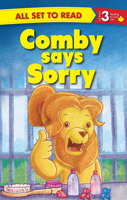 All set to Read Readers Level 3 Comby Says Sorry - Om Books