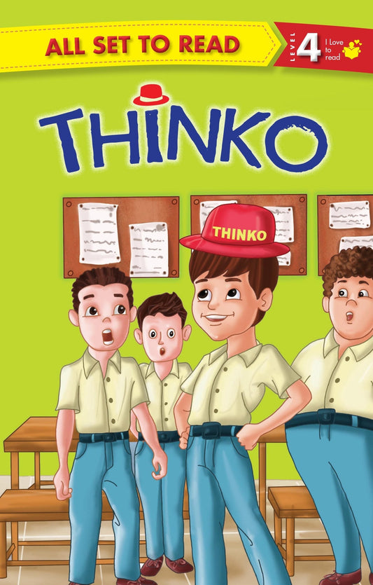 All set to Read Readers Level 4 Thinko - Om Books